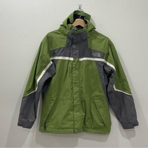 The North Face Hyvent Outdoor Green Jacket Sz XL Boys